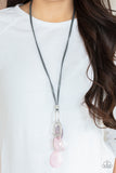 Fundamentally Flirtatious - Pink Necklace