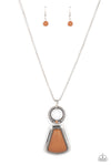 Stone Prairies - Brown Necklace