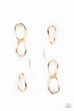 Talk In Circles - Gold Earrings