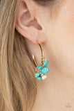 Gorgeously Grounding - Gold Earrings