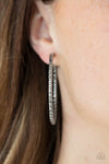 Subtly Sassy - Silver Clip-on Hoop Earrings