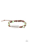 Roaming For Days - Green Urban Bracelet