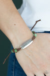 Roaming For Days - Green Urban Bracelet