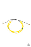 Basecamp Boyfriend - Yellow Seed Bead Bracelet