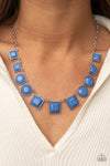 Tic Tac TREND - Blue Necklace