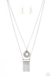 Sunburst Rustica - White Necklace