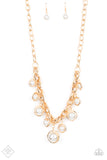 Revolving Refinement - Gold Necklace