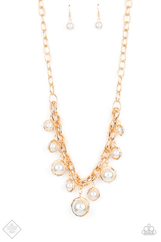 Revolving Refinement - Gold Necklace