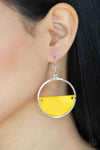 Seashore Vibes - Yellow Earrings