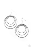 Vintage Vertigo - Silver Earrings