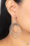 Vintage Vertigo - Silver Earrings