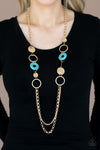 Grounded Glamour - Gold Necklace