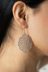 Meadow Mosaic - Silver Earrings