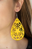 Marine Eden - Yellow Earrings