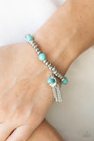 Whimsically Wanderlust - Blue Bracelet