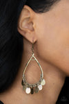 Meet Your Music Maker - Brass Earrings