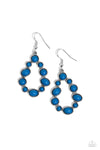 POP-ular Party - Blue Earrings