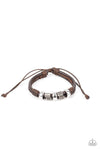 Urban Cattle Drive - Men's Brown Bracelet