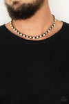 Highland Hustler - Black Mens Necklace