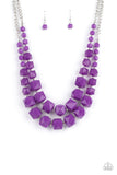 Summer Excursion - Purple Necklace