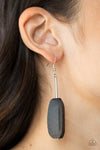 Tamarack Trail - Black Earrings