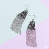 Cleopatras Allure - Silver Earrings