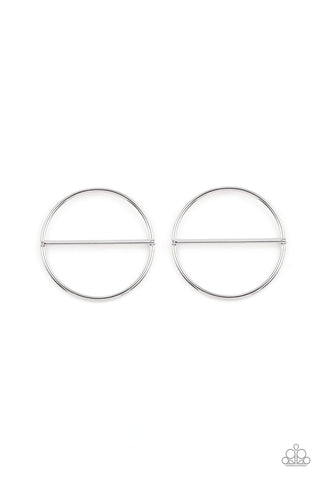 Dynamic Diameter - Silver Earrings