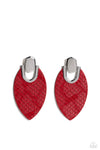 Wildly Workable - Red Earrings