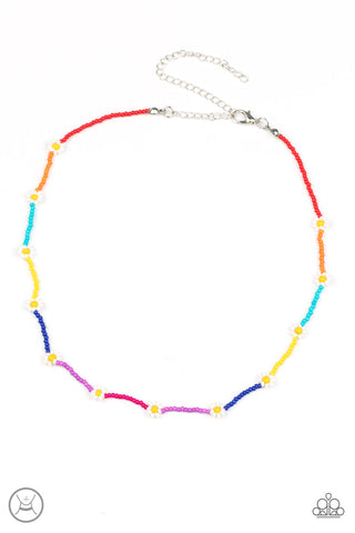 Colorfully Flower Child - Multi Choker