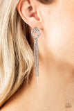 Luxury Lasso - White Earrings