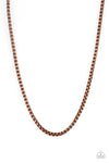 No ENDGAME in Sight - Copper Men's Necklace