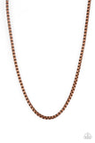 No ENDGAME in Sight - Copper Men's Necklace