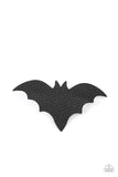 BAT to the Bone - Black Hair Clip