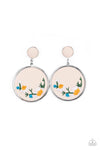 Embroidered Gardens - Multi Earrings