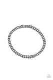 Setting The Pace - Silver Men's  Bracelet