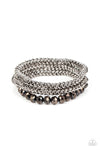 Gutsy and Glitzy - Silver Bracelet