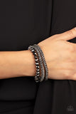 Gutsy and Glitzy - Silver Bracelet