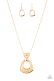 Park Avenue Attitude - Gold Necklace