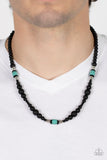 Stone Synchrony - Blue Necklace