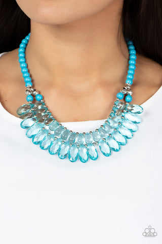 All Across the GLOBETROTTER Blue Necklace