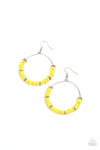 Loudly Layered - Yellow Earrings