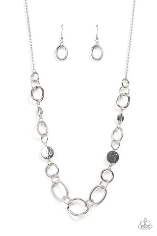 Industrial Intentions - Silver Necklace