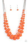 Summer Excursion - Orange Necklace