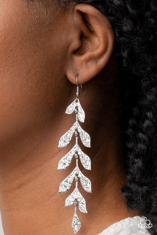 Lead From the FROND - Silver Earrings