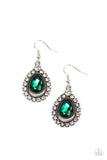 Divinely Duchess - Green Earrings