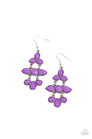 Bay Breezin - Purple Earrings