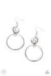 Standalone Sparkle - White Earrings