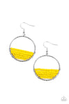 Head-Over-Horizons - Yellow Earrings