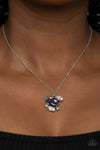 Prismatic Projection - Purple Necklace