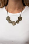 Self DISC-overy - Brass Necklace